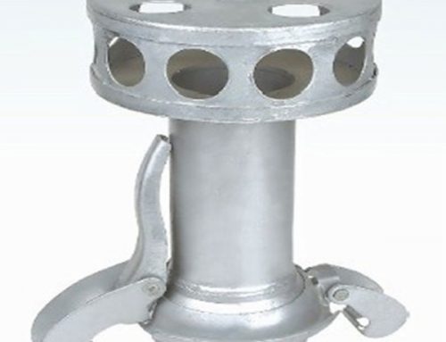 BAUER COUPLING WITH STRAINER