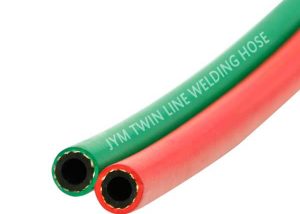 Twin line welding hose