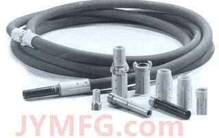 sandblasting rubber hoses