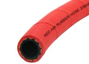 Red Rubber Air Hose