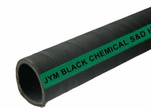 Black chemical suction and discharge hose