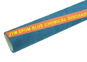 EPDM blue chemical discharge hose